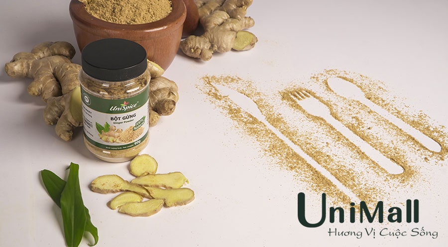 Bột gừng để khử mùi cho thịt gà/vịt