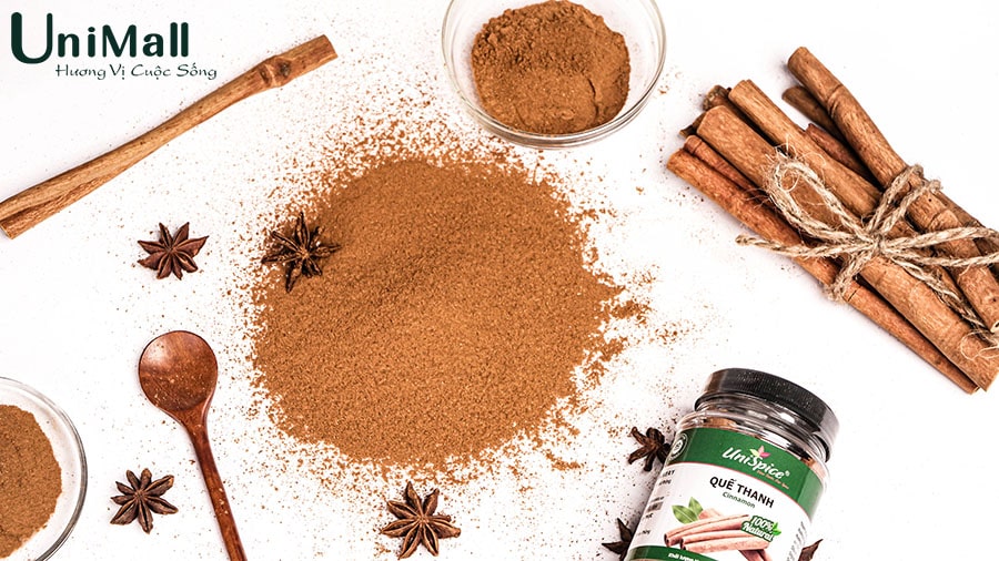 Quế làm gia vị giảm cân, tốt cho sức khỏe