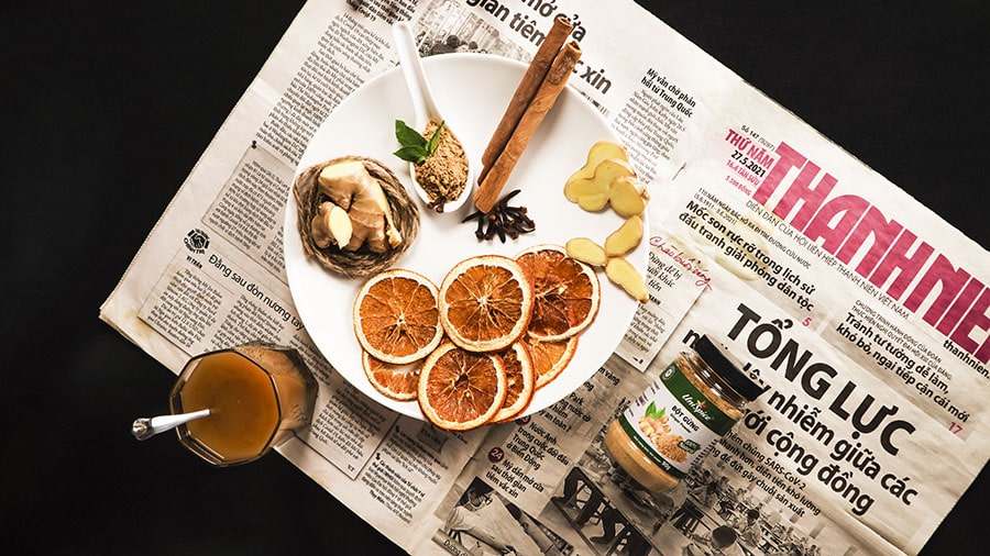 Bột gừng có đặc tính kháng khuẩn mạnh