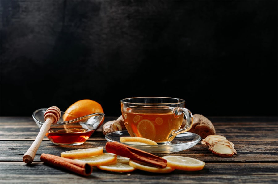 Công thức trà quế mật ong