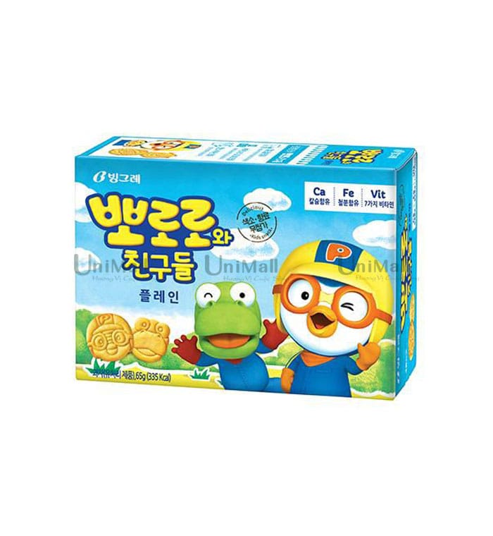 Binggrae Pororo Plain Biscuits