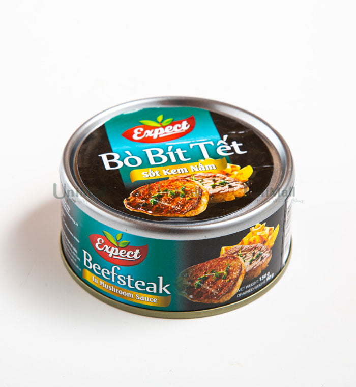 Ha Long Canfoco Beef steak in Mushroom sauce