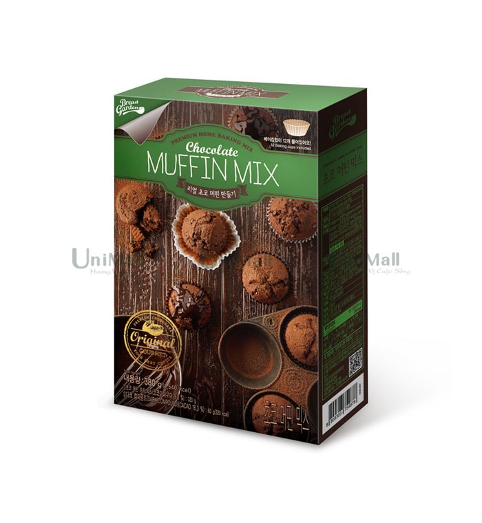 Bột làm bánh Chocolate Muffin BREAD GARDEN