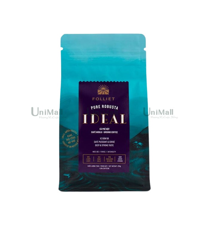 Cà phê bột Ideal đậm vị Folliet