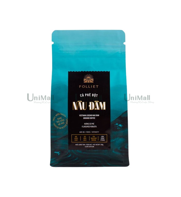 Cà phê nâu đậm Folliet