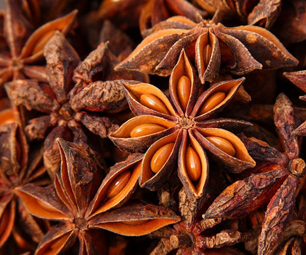 Delicious and nutritious dishes from star anise