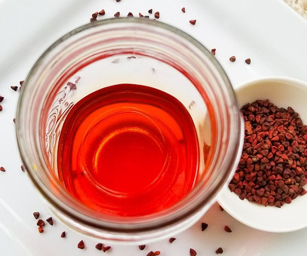 How to make red annatto oil from red annatto is very simple and can be used for a long time