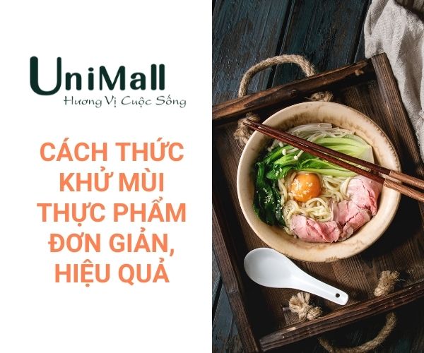 The simple and effective way to deodorize food quickly