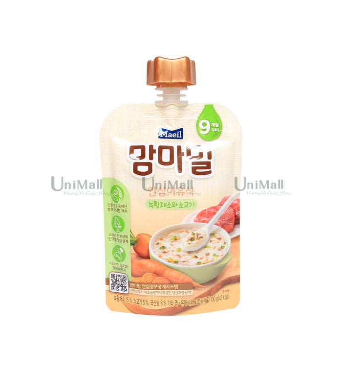 Maeil Mamma Meal Baby Food Carrot and Beef