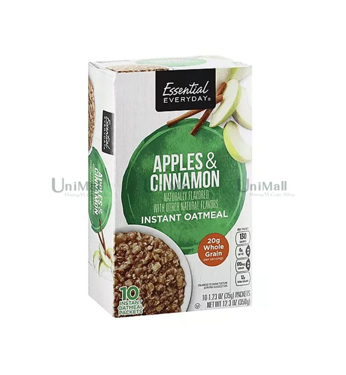 Cháo yến mạch, táo, quế ESSENTIAL EVERYDAY