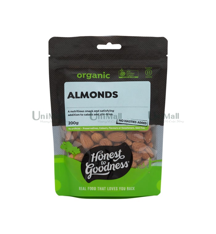 Hạnh nhân hữu cơ Honest to Goodness