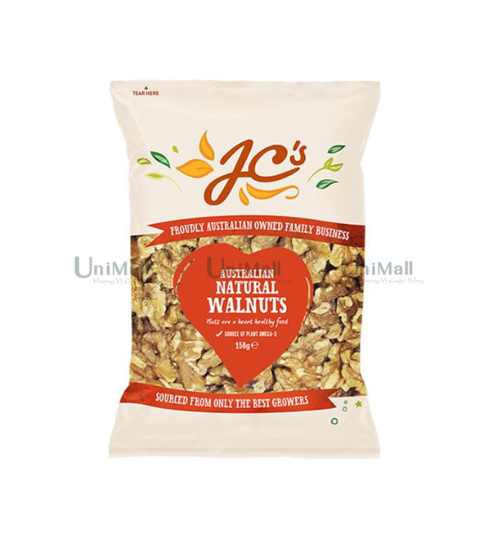 Hạt óc chó Úc JC's Quality Foods