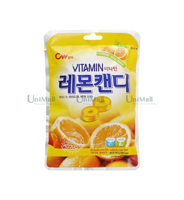 Cheongwoo Vitamin Lemon Candy