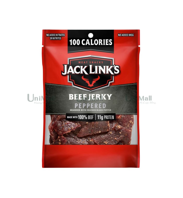 PEPPERED BEEF JERKY JACK LINKS