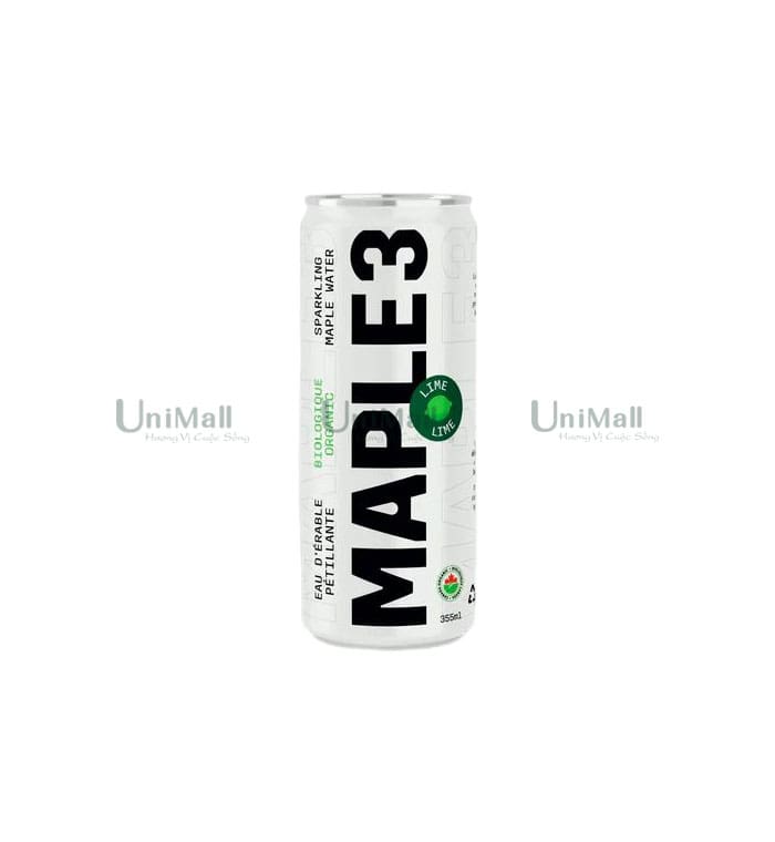 Maple 3 Lime Sparkling Maple Water