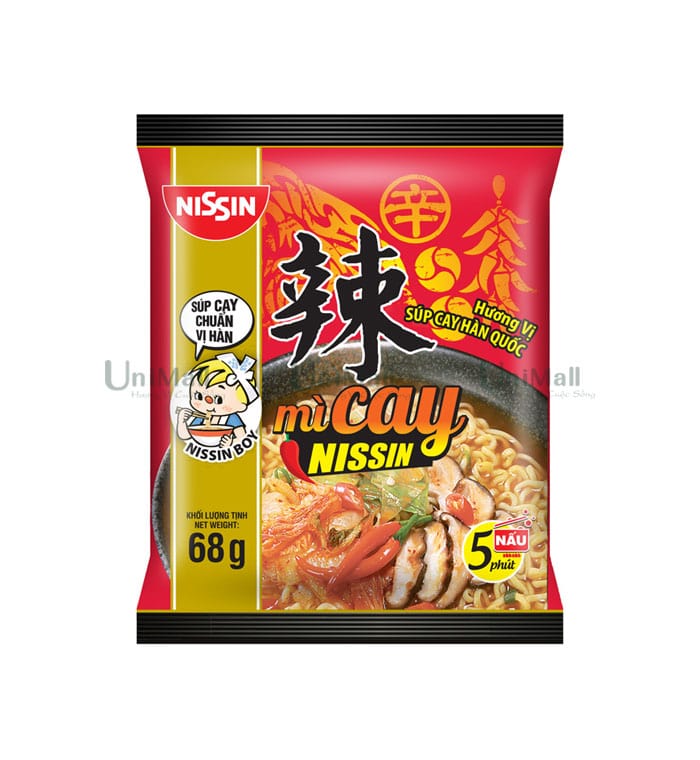 Mì Súp Cay Hàn Quốc Nissin