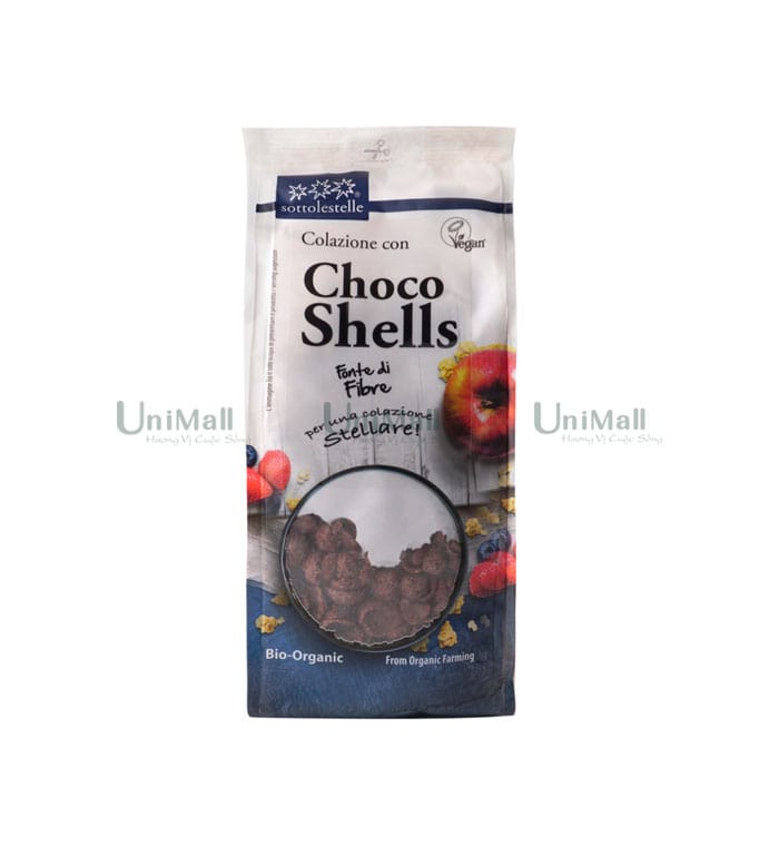Ngũ cốc hữu cơ Socola dạng mảnh SOTTOLESTELLE