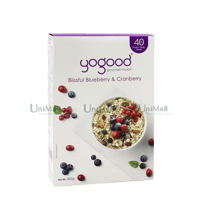 Ngũ cốc nam việt quất phúc bồn tử YOGOOD