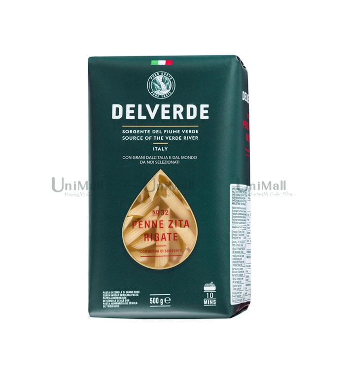 Nui ống Penne Zita Rigate Delverde