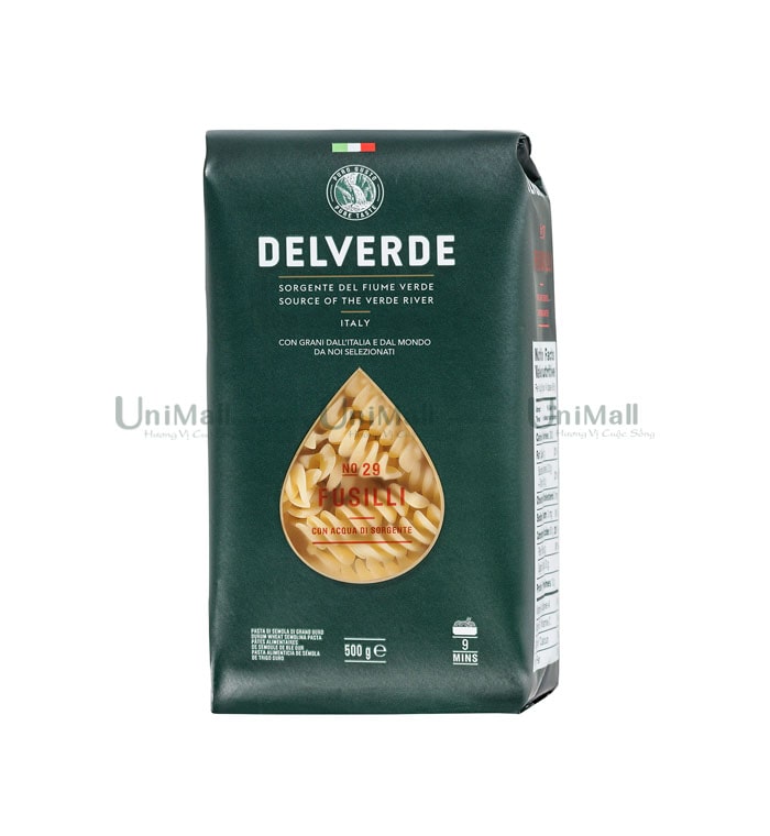 Nui xoắn Fusilli Delverde số 29