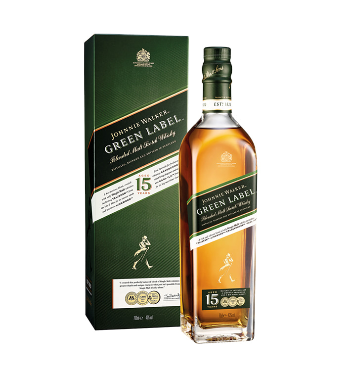 Rượu JW Green Label 75CL 15Y 43%