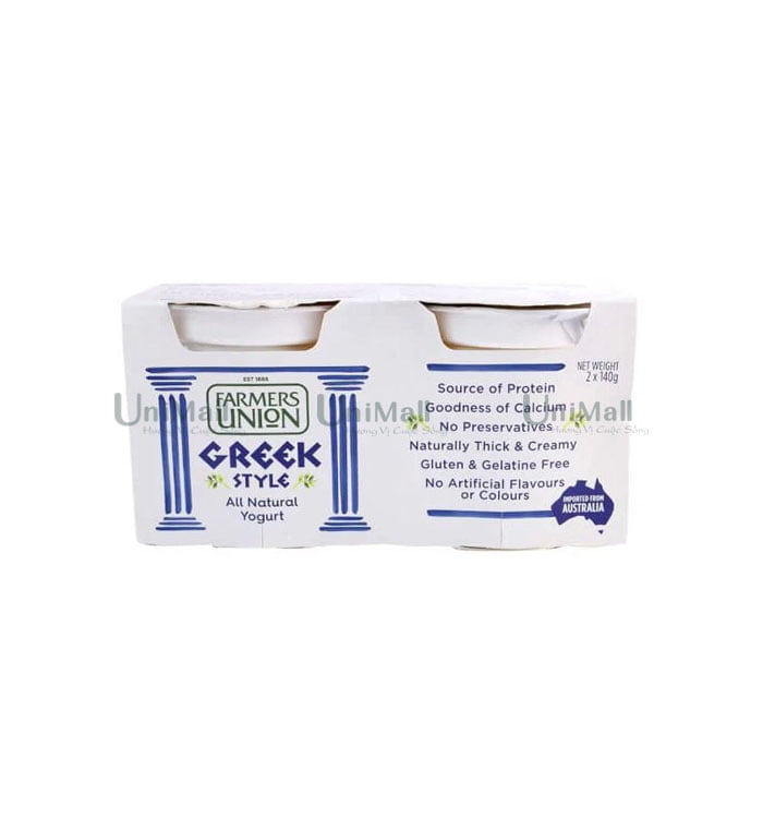FARMERS UNION Greek Style Natural Yogurt