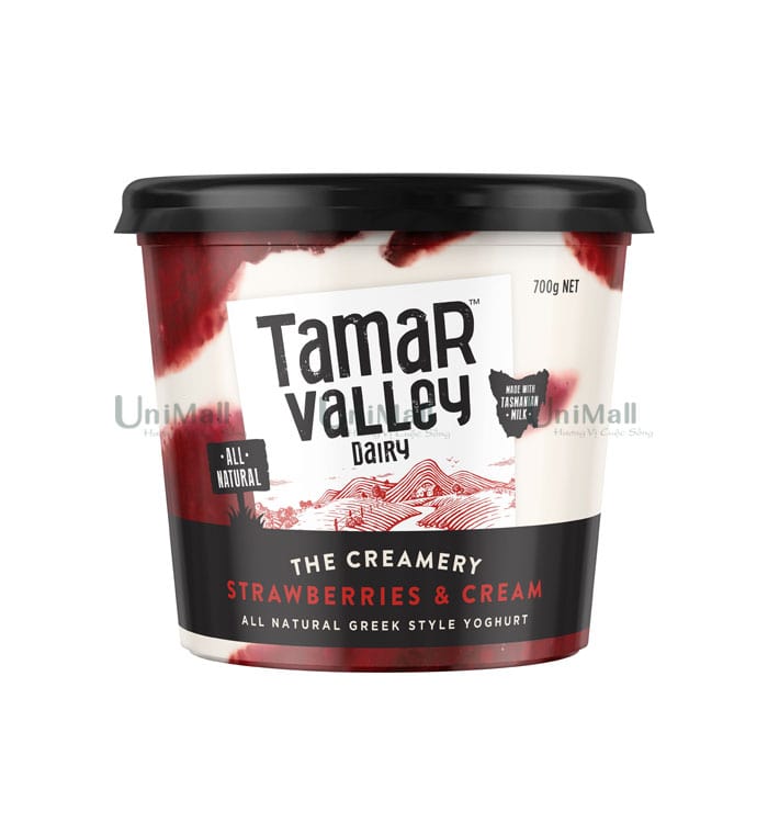 Sữa chua kiểu Hy Lạp vị dâu TAMAR VALLEY