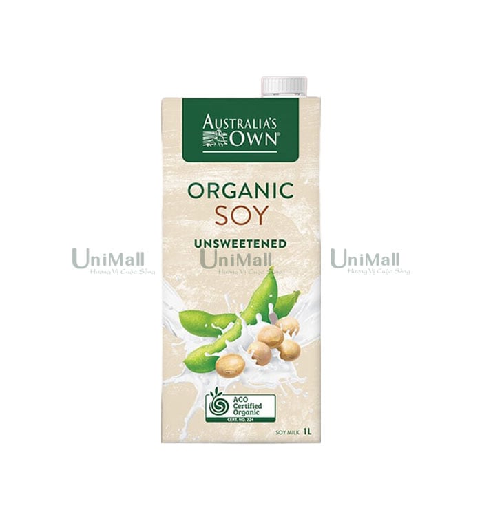 Australia’s Own Organic Unsweetened Soy Milk