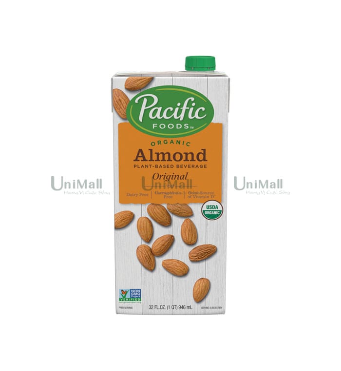Sữa hạnh nhân hữu cơ Pacific