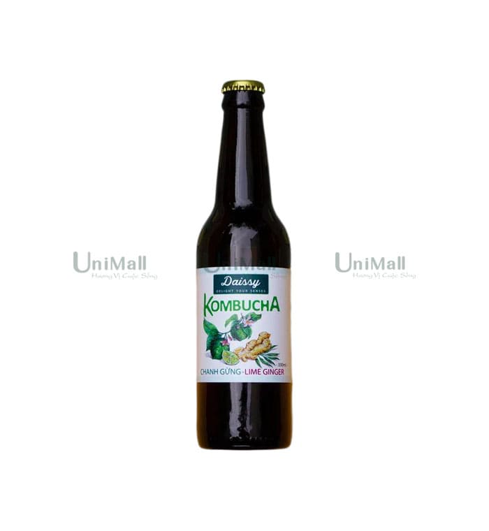 Daissy Lime Ginger kombucha tea