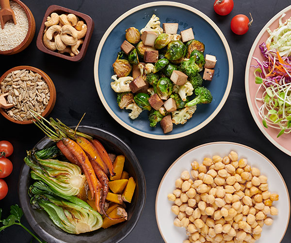 Full set of recipes to cook delicious vegetarian dishes