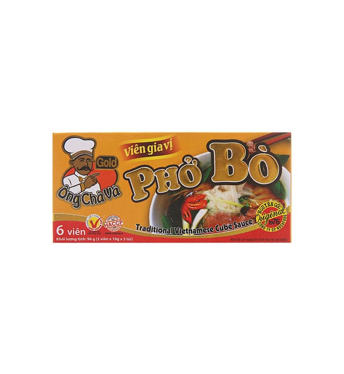 Ong Cha Va beef pho cube seasoning
