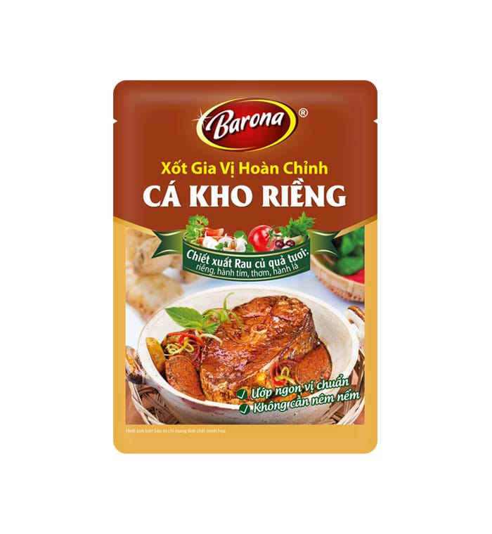 Barona sauce for braised fish with galangal