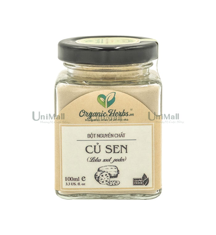Bột củ sen Organic Herbs