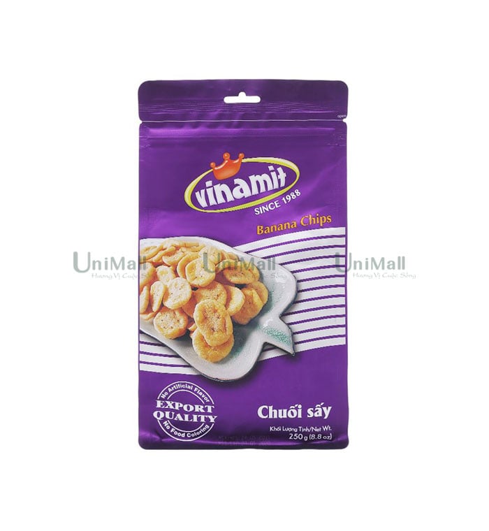 Chuối sấy giòn Vinamit