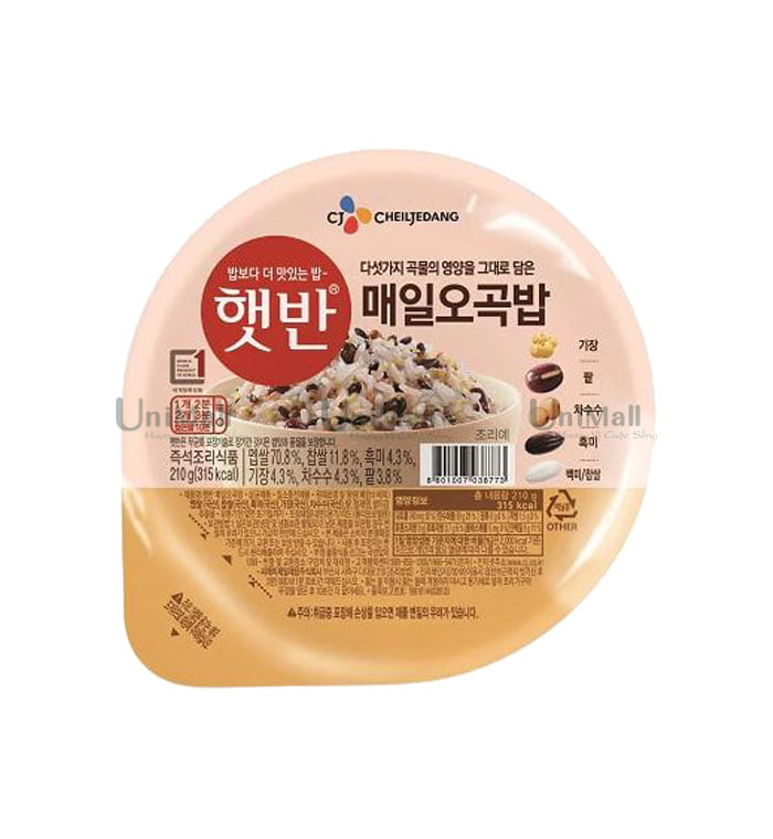 Cơm ngũ cốc ăn liền CJ