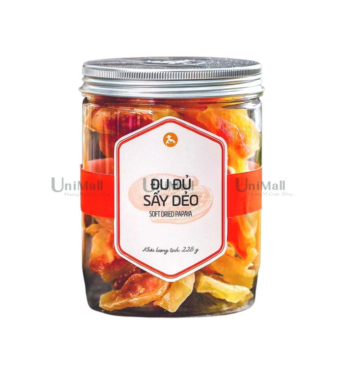 Đu đủ sấy dẻo L’angfarm