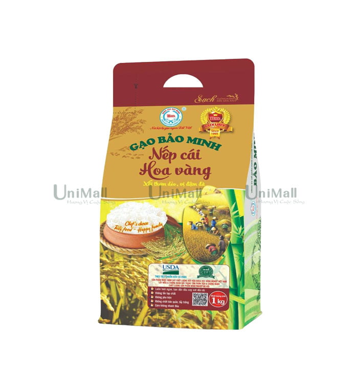 Yellow-flowered glutinous rice - Bao Minh Rice