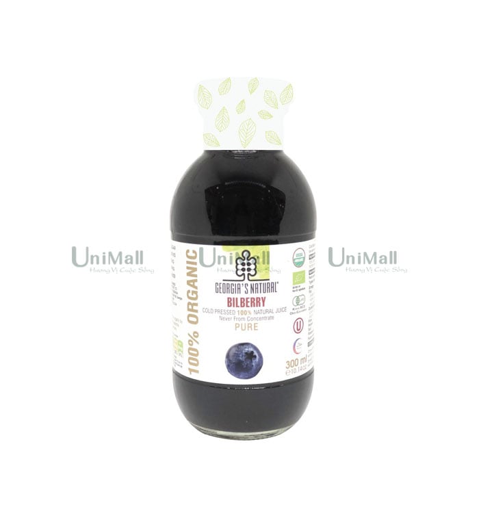 Georgia’s Natural Organic Pure Blueberry Juice