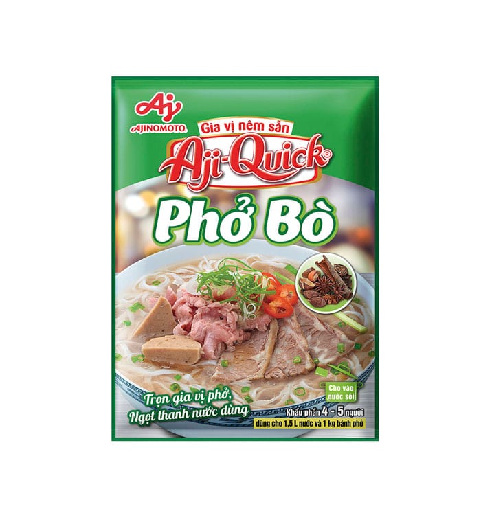 Aji Quick beef noodle seasoning