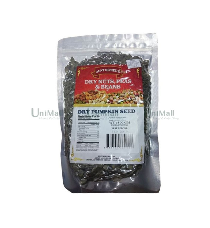 Hạt bí sấy khô Aunt Michelle