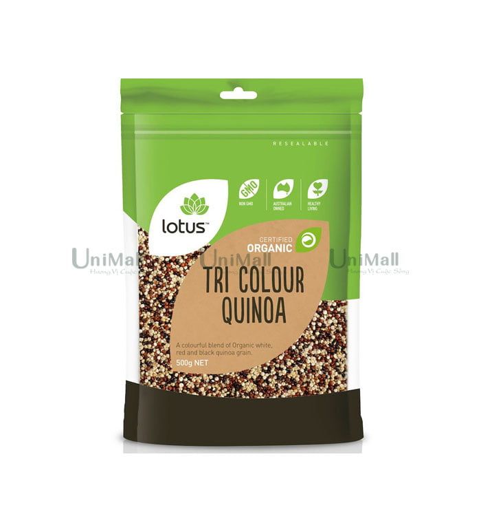 Lotus Organic Tri-Colour Quinoa Grain
