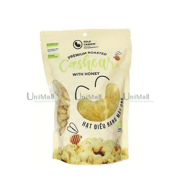 Hạt điều rang mật ong Gold Cashew