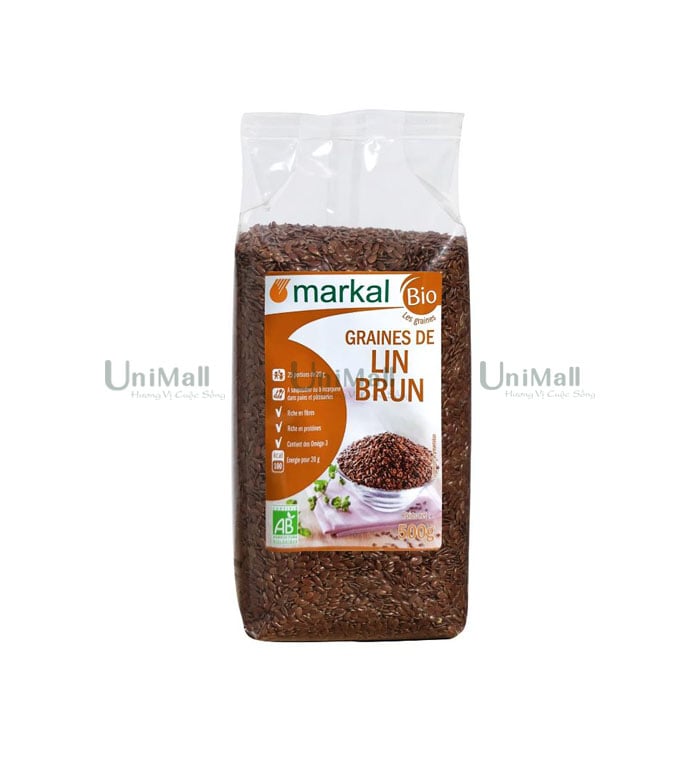 Hạt Lanh Nâu Hữu Cơ Markal