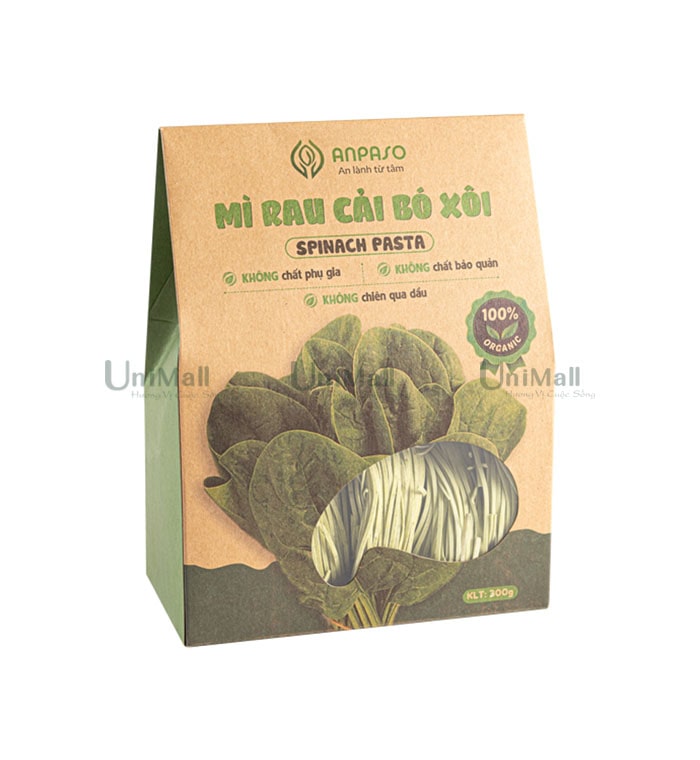 Mì cải bó xôi Anpaso