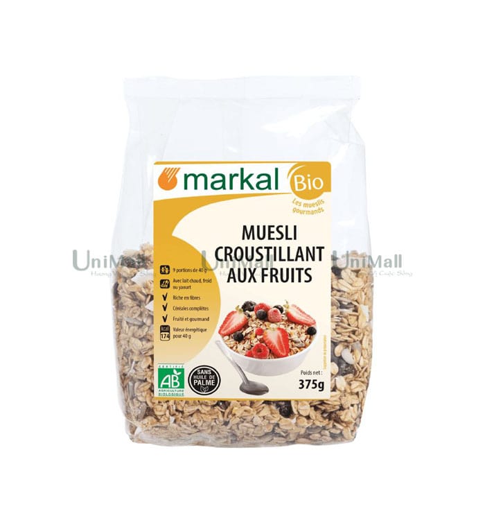 Muesli Croustillant Aux Fruits Markal