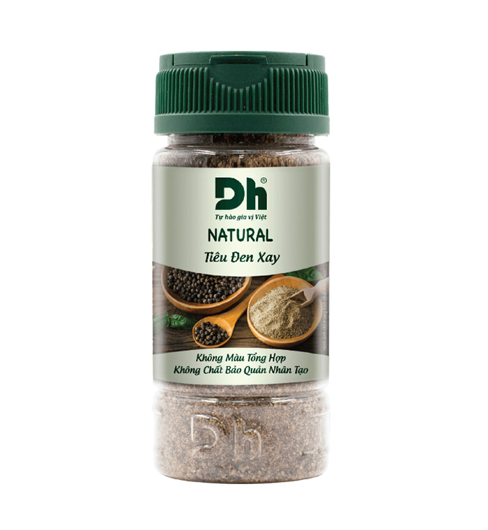 Natural Tiêu Đen Xay DH Foods