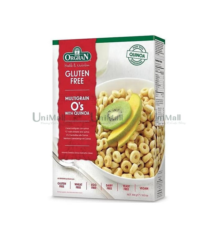 Ngũ cốc ăn sáng diêm mạch miếng ORGRAN
