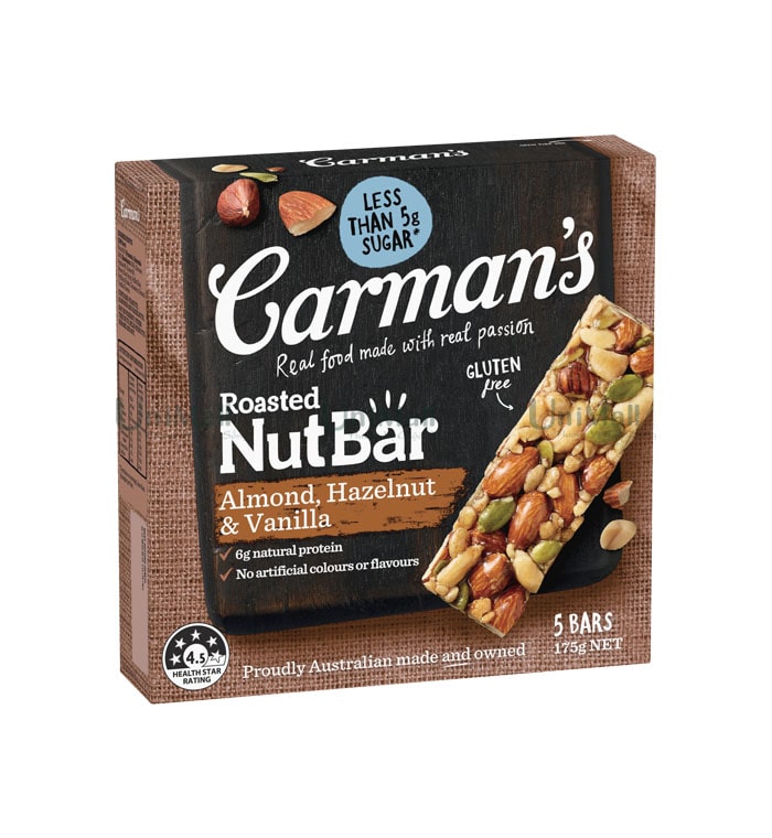 Ngũ cốc hạt phỉ & vani CARMAN'S