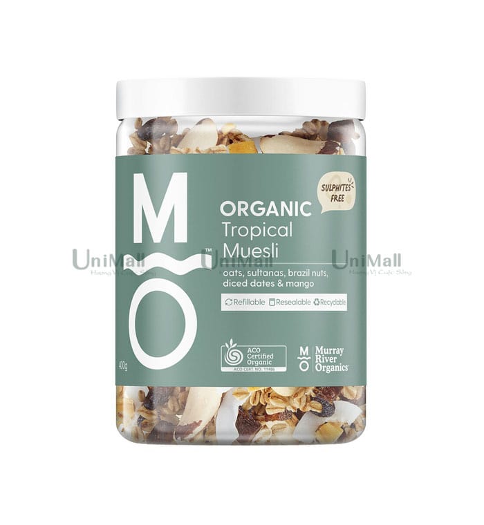 Tropical Museli Murray River Organics